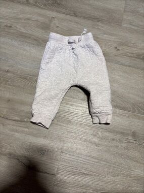 Seed Toddler Quilted Light Gray Jogger Pants